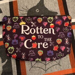 Snow White Rotten to the Core zippered cosmetic bag/pouch to used for anything